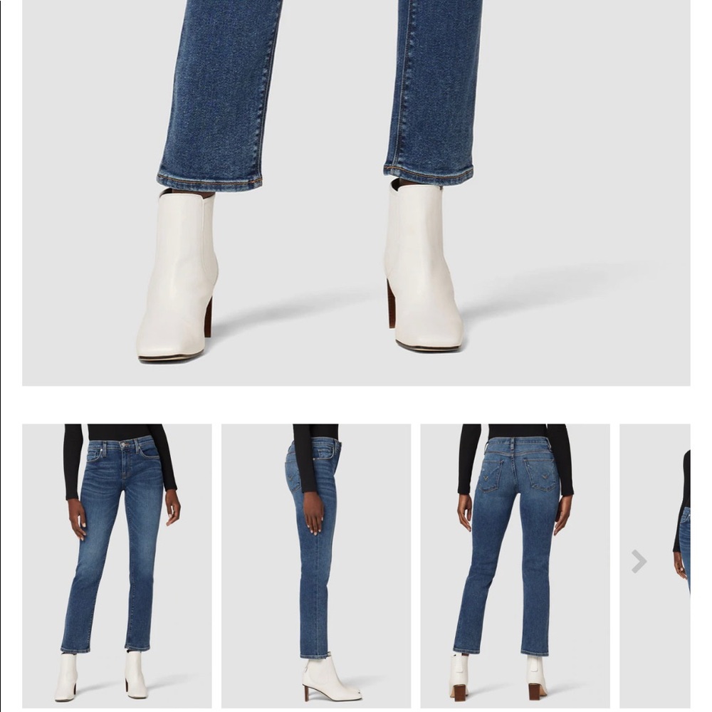 Hudson Nico Mid-Rise Straight Leg Jean, size 27